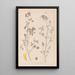 Herbier de la flore française Pl0291 - Louis Antoine Cusin — gerahmtes Bild an der Wand