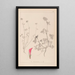 Herbier de la flore française Pl0325 - Louis Antoine Cusin — gerahmtes Bild an der Wand