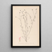 Herbier de la flore française Pl0373 - Louis Antoine Cusin — gerahmtes Bild an der Wand