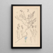 Herbier de la flore française Pl0431 - Louis Antoine Cusin — gerahmtes Bild an der Wand