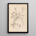 Herbier de la flore française Pl0449 - Louis Antoine Cusin — gerahmtes Bild an der Wand