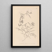 Herbier de la flore française Pl0496 - Louis Antoine Cusin — gerahmtes Bild an der Wand