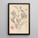 Herbier de la flore française Pl0507 - Louis Antoine Cusin — gerahmtes Bild an der Wand