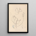 Herbier de la flore française Pl0527 - Louis Antoine Cusin — gerahmtes Bild an der Wand