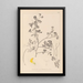 Herbier de la flore française Pl0530 - Louis Antoine Cusin — gerahmtes Bild an der Wand