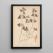 Herbier de la flore française Pl0829 - Louis Antoine Cusin — gerahmtes Bild an der Wand