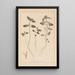 Herbier de la flore française Pl0840 - Louis Antoine Cusin — gerahmtes Bild an der Wand