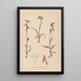 Herbier de la flore française Pl1008 - Louis Antoine Cusin — gerahmtes Bild an der Wand