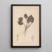 Herbier de la flore française Pl1110 - Louis Antoine Cusin — gerahmtes Bild an der Wand