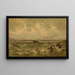 Meereslandschaft - Louis Artan — gerahmtes Bild an der Wand