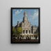 Kirche der Dreifaltigkeit - Louis Broud — gerahmtes Bild an der Wand