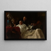 Signatur des letzten Testaments - Louis Charles Moeller — gerahmtes Bild an der Wand