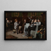 Der Zweifelhafte Bericht - Louis Charles Moeller — gerahmtes Bild an der Wand