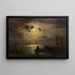 Nacht des Mondes - Louis Douzette — gerahmtes Bild an der Wand