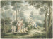 Landschaftsbild mit Athene, die einen alten Mann krönt, und Venus und Adonis - Louis Fabritius Dubourg — Ansicht des Kunstwerks