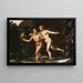 Hermaphrodit und Salmacis - Louis Finson — gerahmtes Bild an der Wand