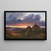 Vue du soir sur le Kattegat près de Kullen - Louis Gurlitt — gerahmtes Bild an der Wand