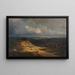 Landschaft der Heide auf Jütland - Louis Gurlitt — gerahmtes Bild an der Wand
