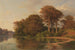 Sommerlandschaft mit Seerand - Louis Gurlitt — Ansicht des Kunstwerks