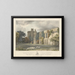 Château de Thornbury, Gloucestershire - Louis Haghe — gerahmtes Bild an der Wand