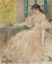 Frau nachdenklich - Louis Icart — Ansicht des Kunstwerks