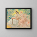 Unter den Lauben - Louis Icart — gerahmtes Bild an der Wand