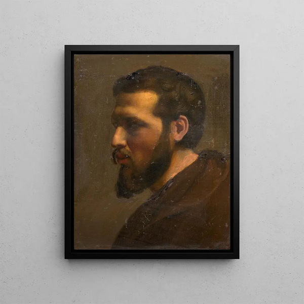 Louis Janmot - Selfportrait in profile.webp