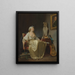 Vor der Toilette - Louis Léopold Boilly — gerahmtes Bild an der Wand