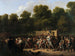 Verteilung von Wein und Lebensmitteln an den Champs-Élysées anlässlich des Königsfestes - Louis Léopold Boilly — Ansicht des Kunstwerks