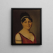 Portrait de Caroline Branchu 1780-1850 chanteuse - Louis Léopold Boilly — gerahmtes Bild an der Wand