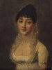 Portrait einer Frau in weißem Kleid - Louis Léopold Boilly — Ansicht des Kunstwerks