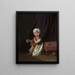 Portrait eines Jungen - Louis Léopold Boilly — gerahmtes Bild an der Wand