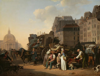 Les Déplacements - Louis Léopold Boilly — Ansicht des Kunstwerks