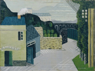 Louis Marcoussis - City with viaduct.webp