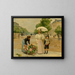 L'avenue des Champs-Élysées - Louis Marie de Schryver — gerahmtes Bild an der Wand