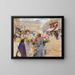 Paris, die Straße des Havre - Louis Marie de Schryver — gerahmtes Bild an der Wand
