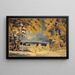 Landschaft Binghamton New York - Louis Michel Eilshemius — gerahmtes Bild an der Wand