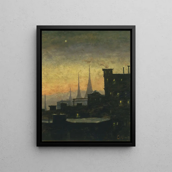Louis Michel Eilshemius - New York Roof Tops.webp