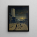 New York die Nacht - Louis Michel Eilshemius — gerahmtes Bild an der Wand