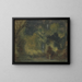 Die Schwimmbad - Louis Michel Eilshemius — gerahmtes Bild an der Wand