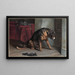 Ein Freund in der Schwebe - Louis Prang — gerahmtes Bild an der Wand