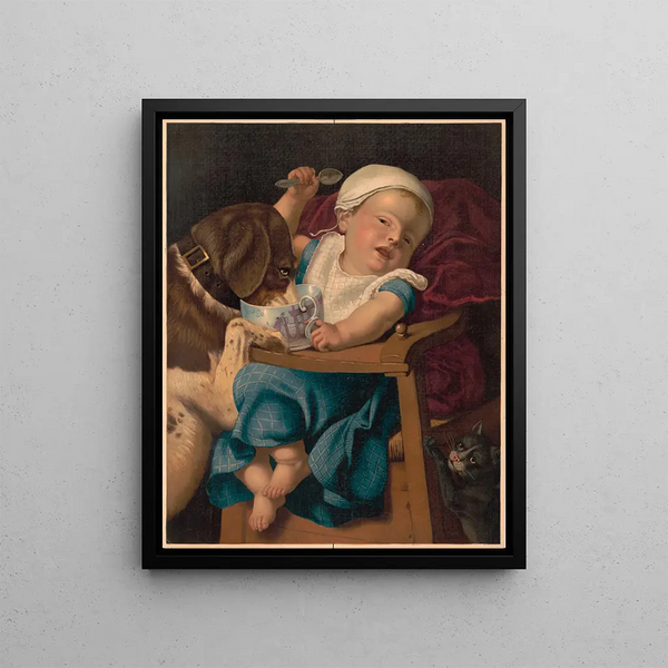 Louis Prang - Baby in trouble.webp