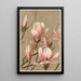 Magnolie - Louis Prang Co — gerahmtes Bild an der Wand