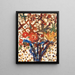 Das Bouquet von einst - Louis Soutter — gerahmtes Bild an der Wand