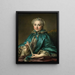 Marie Angélique Petitgars Grard de Livry - Louis Tocqué — gerahmtes Bild an der Wand