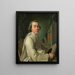 Nicolas de la Pinte de Livry - Louis Tocqué — gerahmtes Bild an der Wand