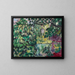 Flussufer mit Bäumen - Louis Valtat — gerahmtes Bild an der Wand