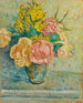Blumenstrauß aus Rosen und Mimosen - Louis Valtat — Ansicht des Kunstwerks