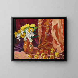 Louis Valtat - Bouquet  la cruche marron et aux pommes.webp