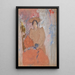 Zwei Frauen im Gespräch oder Der Besuch - Louis Valtat — gerahmtes Bild an der Wand